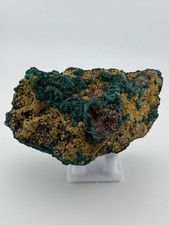 Dioptase, Wulfenite, Mimetite - Republic of the Congo picture