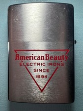 MINT 25 Zippo Lighters in case 1950-57 Detroit American Beauty Electric Irons picture
