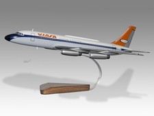 Convair 880 Aeroclassics Viasa Solid Mahogany Wood Handmade Desk Airplane Model picture
