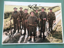 Dads Army Movie Cast Toby Jones Bill Nighy Daniel Mays Signed photo x7 UACC Rare picture