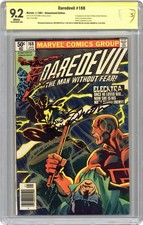 Daredevil #168N Newsstand CBCS 9.2 Witnessed Sig Shooter/Miller/Janson 1981 picture