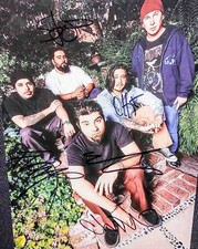 Deftones - original in person autograph - classic line up - rare - signed picture picture