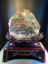 61.6LB High quality Natural Colored ghost quartz crystal mineral specimen reiki picture