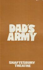 DADS ARMY (1975 THEATRE PROGRAMME) SIGNED AUTOGRAPHS picture