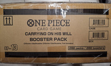 One Piece Card Game: OP-13 (Carrying On His Will) Sealed Booster Box Case - NEW picture