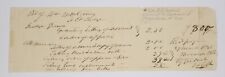 SIGNED 1838 Benjamin BB Goodrich Texas Declaration of Independence US 35190F picture
