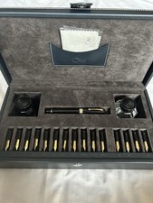 Omas Black Paragon 15 Gold Nibs Set-Rare & New picture