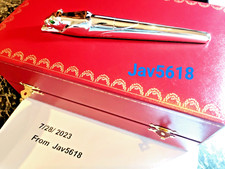 CARTIER PANTHERE PANTHER FOUNTAIN PEN EXCEPTIONAL,ART,PASHA,PEN,NEW,FIRST 10 ♛♛♛ picture