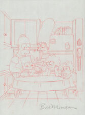 The Simpsons Activity Book Interior - Whole Family is Broke art by Bill Morrison picture