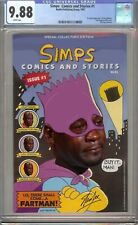 SIMPSONS - COMICS & STORIES #1 CGC 9.88 PROBABLY WHITE PAGES picture