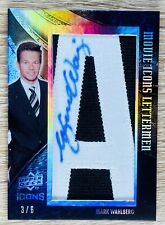 Autograph Card Pop Century Actor Mark Wahlberg Lettermen 3/6 Upper Deck SSP 2023 picture