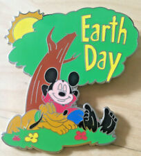 Disney Pin Limited Edition Mickey Mouse with Pluto Earth Day Pin picture