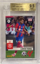Lamine Yamal Rookie Panini Megacrack La Liga 2023/24 Beckett 9.5 picture