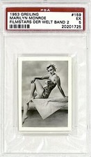1953 GREILING MARILYN MONROE RC PSA 5 **RARE TURKISH VERSION** ((CENTERED)) picture
