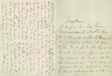 Marcel PROUST Signed Autograph Letter - The Title of the Search for Lost Time picture