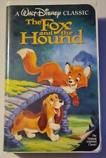 RARE Black Diamond Edition The Fox and the Hound VHS Tape - Walt Disney Classics picture