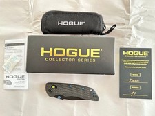 Hogue Deka 24299-LIM Knife Carbon Fiber Green Tritium ABLE Lock CPM-20CV picture