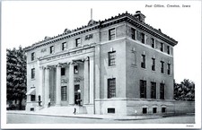 Creston, Iowa - Post Office Postcard picture