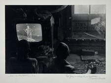 1971 EUGENE RICHARDS vintage SUPERMAN Doe Lake Plantation FEW COMFORTS mtd picture