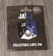 JAŸ-Z Yankee Stadium Pin - Reasonable Doubt - Blueprint - Extra Innings - Jay-Z picture