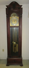 Magnificent Antique Tiffany Grandfather Clock Long Case 92