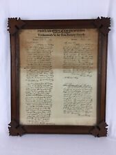 Horace Greeley Proclamation of Emancipation Testimonials 1864 picture