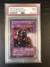 Yu-Gi-Oh Last Warrior from Another Planet LON-G077 German 1st Ed PSA 9 picture