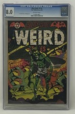 Blue Bolt #114 Weird Tales CGC 8.0 - LB Cole Classic Cover picture