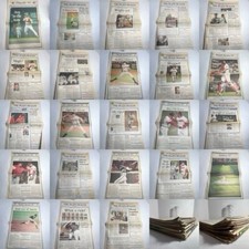 Vintage 1997 CLEVELAND INDIANS World Series THE PLAIN DEALER Newspaper LOT of 17 picture