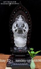 Natural Crystal Carved Thousand-hand Bodhisattva Kwan-yin Avalokitesvara Buddha  picture