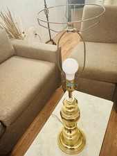 ✨Vintage Solid Brass Table Lamp, Elegant & Collectible ✨(Antique) picture