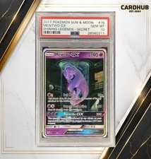 POKEMON CARD MEWTWO GX 78/73 SHINING LEGENDS PSA 10 TCG CARD ENG picture
