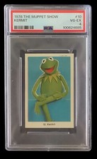 1978 samlarbilder muppets #10 kermit the frog rc; muppet show rookie PSA 4  (P1) picture