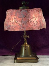 Pairpoint Puffy Mozart Loaf Shade Tapestry Design c.1914 Scarce Piano Desk Lamp picture