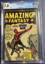 Amazing Fantasy 15 Spider-man 1-900 COMPLETE SET 85% ARE CGC 9.8 149 UP ALL 9.8 picture