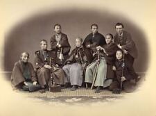  Felice Beato Governor of Nagasaki and his Attendants ca. 1864 Samurai Japan  picture