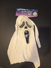 RARE VTG Gen 1 Original Tag White Shroud Ghost Face Mask *GRAIL PIECE* READ picture