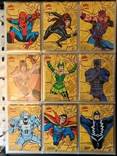2024 Finding Unicorn Marvel Comics Evolution Gold #1-130 Complete Set /100 picture