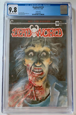 Deadworld #10 CGC 9.8 (Caliber Press 1988) 1st Crow Back Cover Key Low Print picture