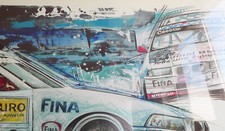 Michelin BMW E36 320i DTM STW ’98 Racing Car Johnny Cecotto Art Print Poster picture