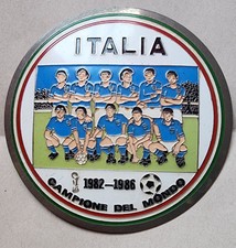Italia Campione Del Mondo 1982-1986 Soccer EXTREMELY Rare Vintage Keepsake picture