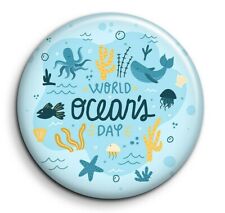 World Ocean's Day Sea Environment Custom Magnet 56mm Photo Fridge picture