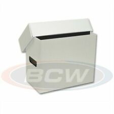 1 3 5 10 BCW Short Book Comic Storage Boxes - Plastic White #SHORT-PL-WHI box picture