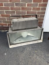 Vintage Steber Pyle-National Industrial Floodlight 400W Gas Station Barn Light picture
