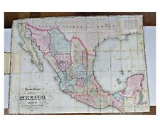 Nuevo Mapa de Mexico (RARE. HAND-COLORED, 1871) picture