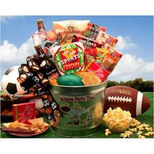 Gift Basket 851231 Greeting Cards Supply Galvanized Tailgate Party Time Gift ... picture