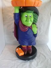 RARE Mr Christmas HALLOWEEN WITCH CANDY DISH REMOTE CONTROL NEW ANIMATED Gemmy picture