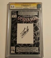Amazing Spider-Man (1963 1st Series) #365 CGC ss 5.5 By Stan the Man Lee Himself picture