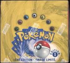 1999 Pokemon FRENCH 1st Edition Base Set Booster Box Display SEALED picture