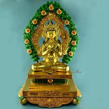 Hand Carved Excellent Quality Vajradhara Dorjechang Copper Statue Patan, Nepal picture